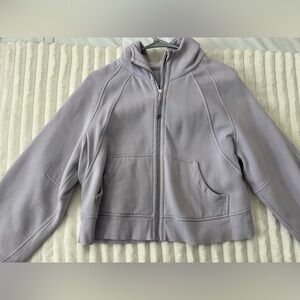 Xs/s purple scuba jacket